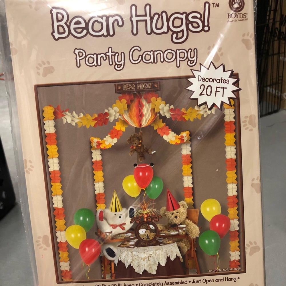 Bear Hugs! Party Canopy Decoration